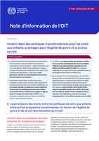 Investir dans des politiques transformatrices pour le soins aux enfants&nbsp;: avantages pour l'égalité de genre et la justice sociale