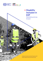 Disability inclusion in EIIP: stocktaking and way forward
