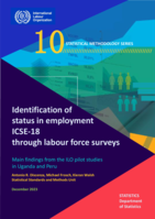 Identification of status in employment ICSE-18 through labour force surveys: main findings from the ILO pilot studies in Uganda and Peru