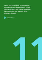 Contribution of EIIP in promoting Humanitarian Development Peace Nexus (HDPN) and social cohesion: perspectives and lessons from Baidoa, Somalia