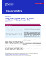 Diálogo social tripartito en minería y el Convenio núm. 176 de la OIT: la experiencia de Chile