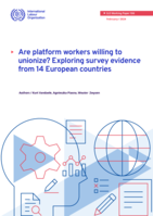 Are platform workers willing to unionize?: exploring survey evidence from 14 European countries