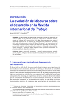 La evolución del discurso sobre el desarrollo en la Revista Internacional del Trabajo: introducción