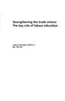 Research as a key element in labour education