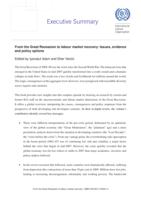From the great recession to labour market recovery: issues, evidence and policy options