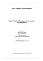 Social protection floors and gender equality: a brief overview