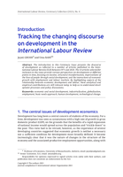 Tracking the changing discourse on development in the International Labour Review: introduction