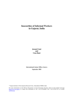 Insecurities of informal workers in Gujarat, India