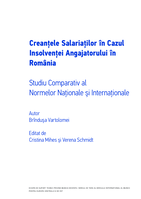 Employees' claims in the event of employer insolvency in Romania: A comparative review of national and international regulations