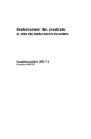 La recherche, élément clé dans l'émancipation du monde du travail