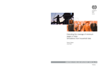 Extending the coverage of minimum wages in India: simulations from household data