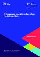 Using pseudo-panels to analyse labour market transitions