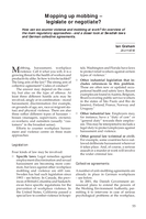 Mopping up mobbing: legislate or negotiate?