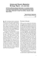 Unions and poverty reduction strategy papers: an overview