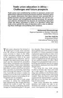 Trade union education in Africa: challenges and future prospects