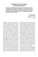 Handicap: le coût humain de la discrimination