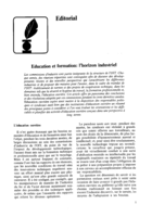 Education et formation: l'horizon industriel