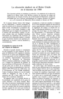 La educación sindical en el Reino Unido en el decenio de 1980