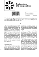 Trade unions and co-operatives