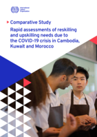 Rapid assessments of reskilling and upskilling needs due to the COVID-19 crisis in Cambodia, Kuwait and Morocco: comparative study