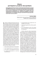 Ghana: participation prudente des syndicats