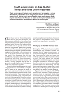 Youth employment in Asia-Pacific: trends and trade union responses