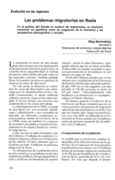 Los problemas migratorios en Rusia