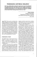 Globalization and labour education