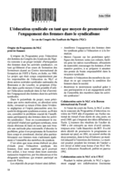 L'éducation syndicale en tant que moyen de promouvoir l'engagement des femmes dans le syndicalisme: le cas du Congrès des Syndicats du Nigéria (NLC)