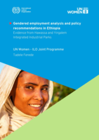 Gendered employment analysis and policy recommendations in Ethiopia: evidence from Hawassa and Yirgalem Integrated Industrial Parks