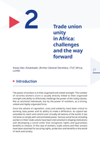 Trade union unity in Africa: challenges and the way forward