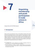 Organizing, membership and youth participation in trade unions in Africa