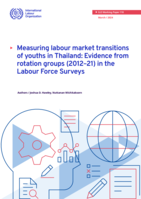 Measuring labour market transitions of youths in Thailand: evidence from rotation groups (2012–21) in the Labour Force Surveys