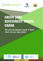 Green jobs assessment model Ghana: the social and employment impacts of Ghana's climate and green energy policies
