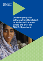 Gendering migration pathways from Bangladesh to Jordan and Lebanon: before and after the COVID-19 pandemic