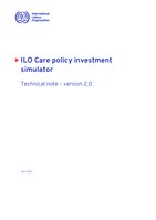 ILO care policy investment simulator: technical note – version 2.0
