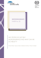 Why people do not buy microinsurance and what can we do about it