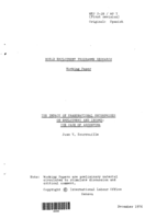 Impact of transnational enterprises on employment and income: the case of Argentina