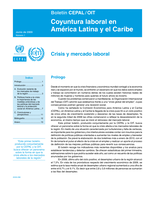 Coyuntura Laboral en América Latina y el Caribe: Crisis en los mercados laboral
