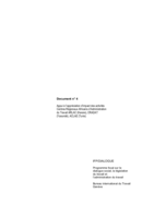 Appui à l'appréciation d'impact des activités des Centres régionaux africains d'administration du travail ARLAC(Harare), CRADAT (Yaoundé), ACLAE (TUNIS)