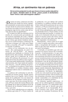 Africa: un continente rico en pobreza