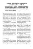 Acciones sindicales contra la pobreza en América Latina y el Caribe