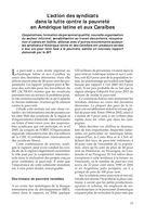 L'action des syndicats dans la lutte contre la pauvreté en Amérique latine et aux Caraïbes