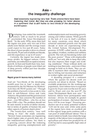 Asia: the inequality challenge