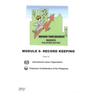 Improve your business basics: Philippine edition. Module 6, Record keeping