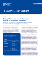Building rights-based social protection systems in the PALOP countries and Timor-Leste: mobilizing the potential of ILO social security standards to implement the human right to social security