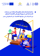 Guidance on leveraging sustainability pathways to accelerate formalization: the role of companies in mitigating informality in Egypt