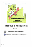 Improve your business basics: Philippine edition. Module 4, Production