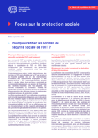 Pourquoi ratifier les normes de sécurité sociale de l’OIT ?