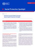 Towards universal health coverage: social health protection principles
